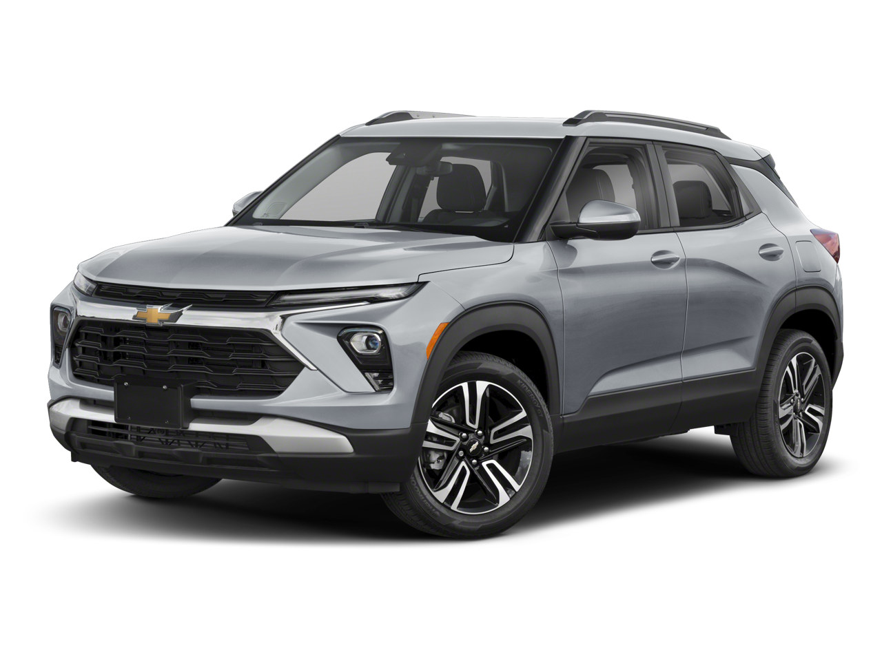 2025 Chevrolet Trailblazer LT in Summit White — front three-quarter view