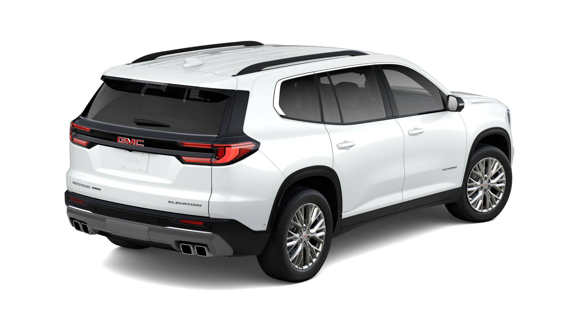 2026 GMC Acadia — rear three-quarter view