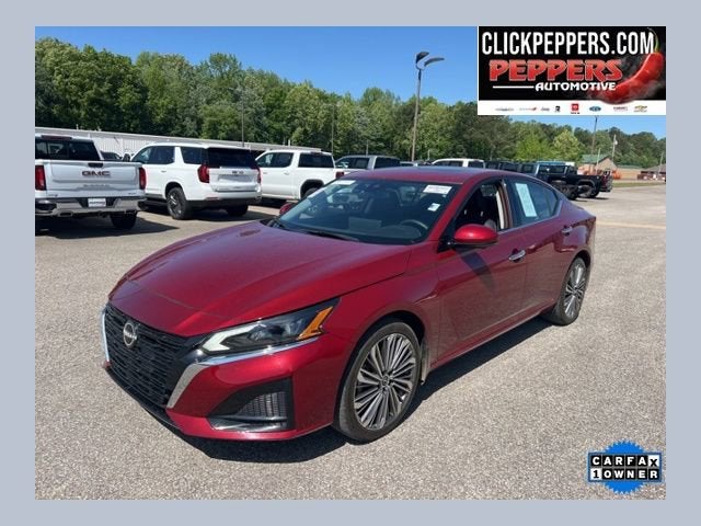 2024 Nissan Altima 2.5 SL in Red — front three-quarter view